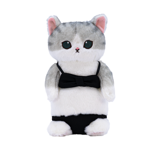 [모푸샌드] 기타냥 검은 수영복 봉제 인형